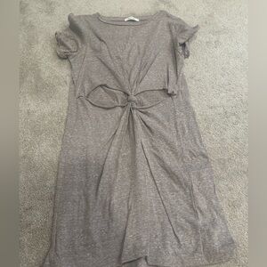 Cut Out Cotton Dress